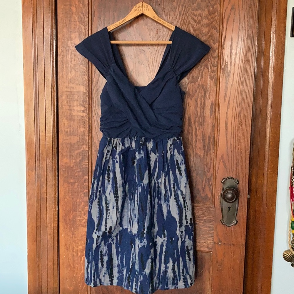 Converse one star blue dress